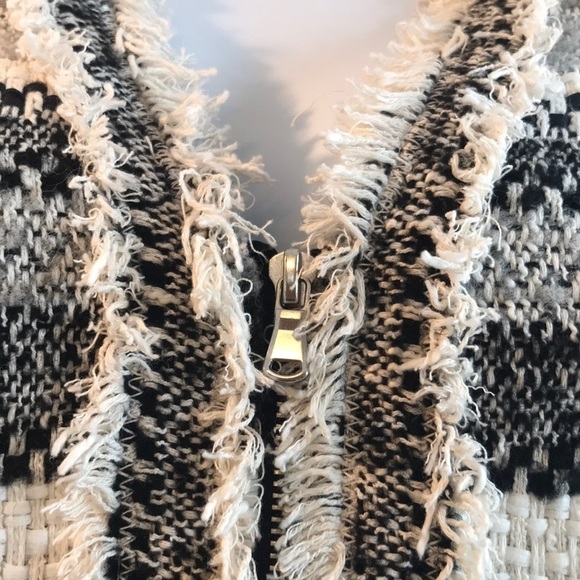 Rebecca Taylor Artisan Tweed Blazer Jacket Size 6 - Picture 7 of 17